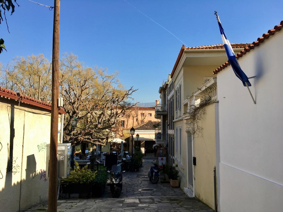 Ferienwohnung Athens Authentic Elegance At Acropolis Exterior foto