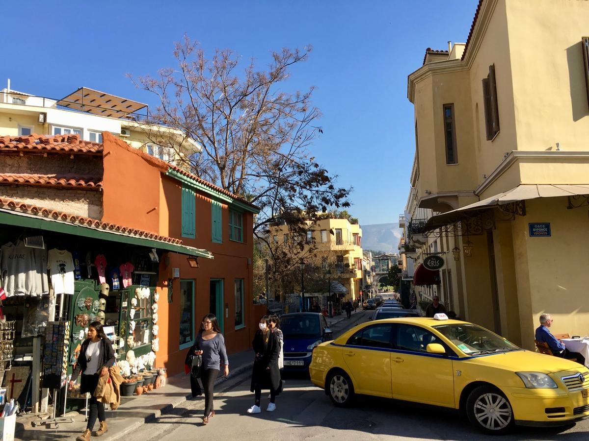 Ferienwohnung Athens Authentic Elegance At Acropolis Exterior foto