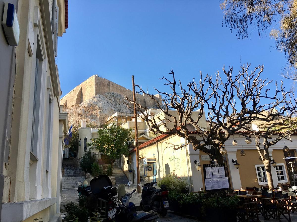 Ferienwohnung Athens Authentic Elegance At Acropolis Exterior foto