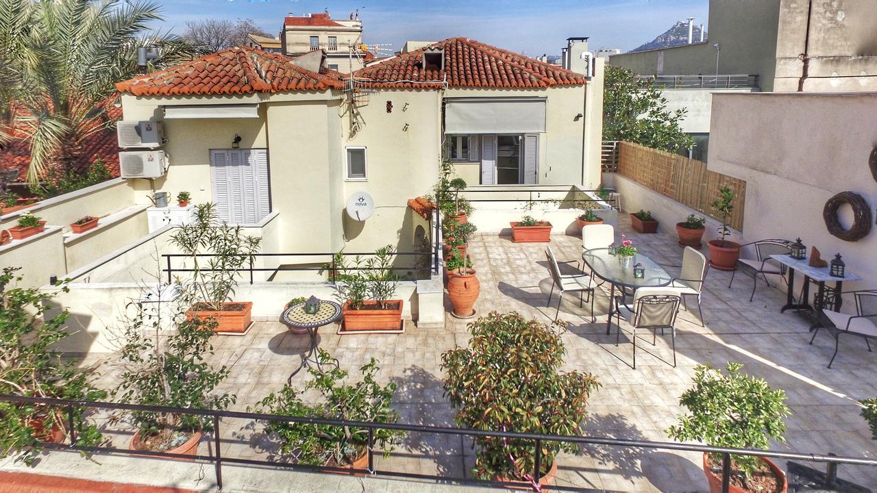 Ferienwohnung Athens Authentic Elegance At Acropolis Exterior foto